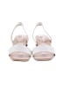 Aldo 100% Leather Color Block White Sandals Size 5 - photo 2