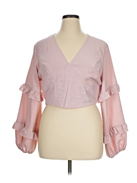 Shein Curve 3/4 Sleeve Blouse