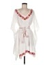 Assorted Brands 100% Polyester White Cocktail Dress Size M (estimated) - photo 1