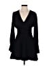 Zara Solid Black Cocktail Dress Size M - photo 1