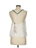 Zara 100% Linen White Sleeveless Blouse Size M - photo 2