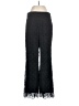Ann Taylor 100% Polyester Chevron-herringbone Black Dress Pants Size 2 - photo 1