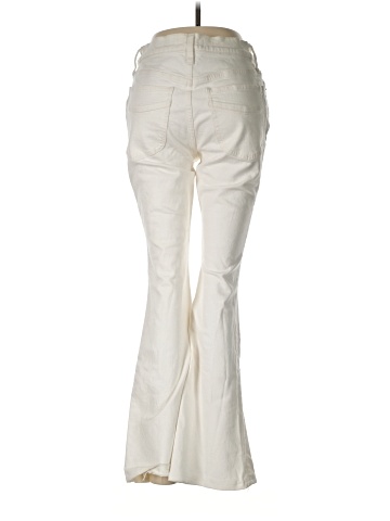 Madewell Flea Market Flare Jeans in Tile White (view 2)