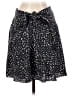 Lil 100% Silk Stars Black Silk Skirt Size 6 - photo 1