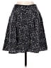 Lil 100% Silk Stars Black Silk Skirt Size 6 - photo 2