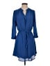 Daniel Rainn 100% Polyester Blue Casual Dress Size XS - photo 1