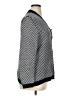 Karen Scott 100% Cotton Houndstooth Black Pullover Sweater Size XL - photo 4