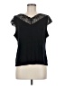 Unbranded Black Short Sleeve Top Size 6 (estimated) - photo 1