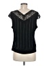 Unbranded Black Short Sleeve Top Size 6 (estimated) - photo 2