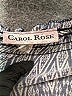 Carol Rose Gray Short Sleeve Blouse Size L - photo 7