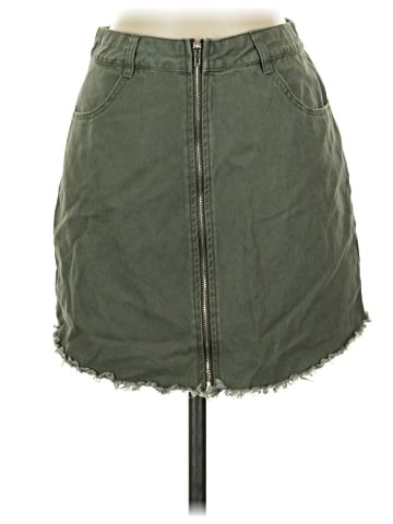 Wild Honey Denim Skirt (view 1)