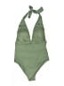 Unbranded Solid Green One Piece Swimsuit Size L (estimated) - photo 2