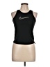 Nike 100% Polyester Black Active Tank Size L - photo 1