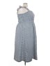 Old Navy Checkered-gingham Blue Casual Dress Size 3X - photo 4