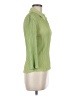 E.C. Designs 100% Polyester Green 3/4 Sleeve Blouse Size M (petite) - photo 4