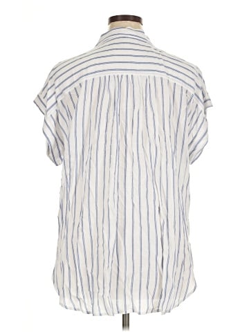 Ann Taylor LOFT Short Sleeve Button-Down Shirt (view 2)