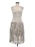 BCBGMAXAZRIA Gray Cocktail Dress Size 6 - photo 1
