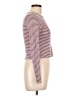 Topshop Burgundy Long Sleeve Top Size 6 - photo 4
