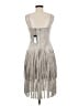 BCBGMAXAZRIA Gray Cocktail Dress Size 6 - photo 2