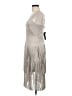 BCBGMAXAZRIA Gray Cocktail Dress Size 6 - photo 5