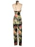 Fashion Nova 100% Polyester Tropical Green Jumpsuit Size S (estimated) - photo 2