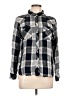 Rails Plaid Gray Long Sleeve Button-Down Shirt Size L - photo 1