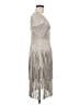 BCBGMAXAZRIA Gray Cocktail Dress Size 6 - photo 4