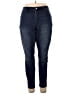 Mossimo Solid Blue Jeans Size 18 - photo 1