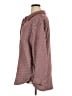 Maurices Houndstooth Burgundy Coat Size XL - photo 5