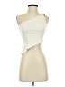 Princess Polly Ivory Yellow Sleeveless Blouse Size 4 - photo 1