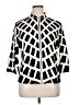 Obstinee 100% Polyester Graphic White Track Jacket Size 16 - photo 1