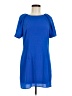 Pink Owl 100% Polyester Solid Blue Casual Dress Size M - photo 1