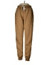 Unbranded 100% Polyester Solid Tan Casual Pants Size M - photo 1
