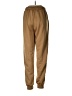Unbranded 100% Polyester Solid Tan Casual Pants Size M - photo 2