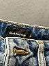 Frank And Oak Hearts Blue Jeans Size 26 waist - photo 7