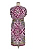 AB Studio Paisley Purple Casual Dress Size L - photo 2