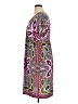 AB Studio Paisley Purple Casual Dress Size L - photo 5
