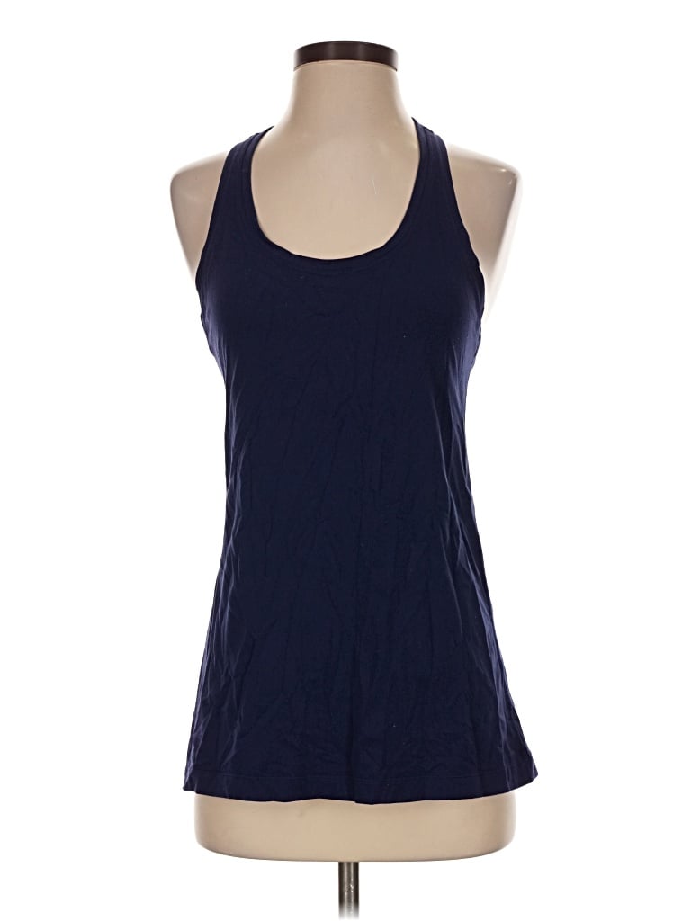 Pre-owned Lululemon Athletica Active Tank Top In Blue