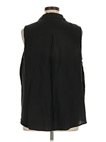Terra & Sky Sleeveless Button-Down Shirt (view 2)