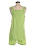 Unbranded 100% Polyester Solid Green Romper Size S - photo 2