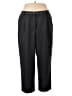 Villager Solid Black Dress Pants Size 18 - photo 1