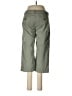 Old Navy 100% Cotton Solid Green Khakis Size 6 - photo 2