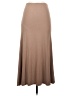 OGL Solid Tan Casual Skirt Size XS - photo 2