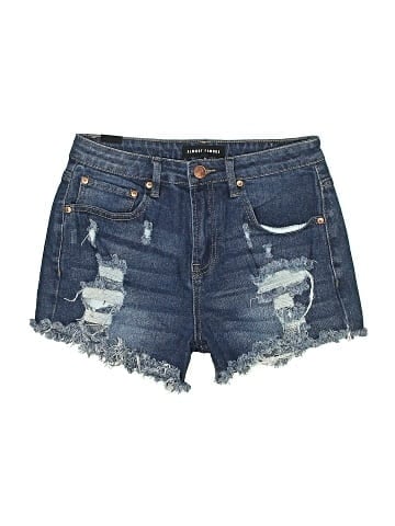 Almost Famous Denim Shorts (view 1)