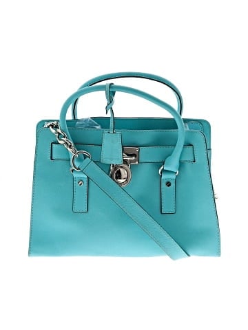 MICHAEL Michael Kors Leather Satchel (view 1)