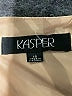 Kasper Metallic Tan Cocktail Dress Size 18 - photo 7