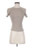 Zara Gray Short Sleeve Turtleneck Size S - photo 1