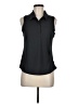 Athleta Black Sleeveless Button-Down Shirt Size M - photo 1