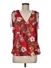 Parker 100% Polyester Red Sleeveless Blouse Size M - photo 1