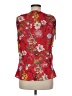Parker 100% Polyester Red Sleeveless Blouse Size M - photo 2
